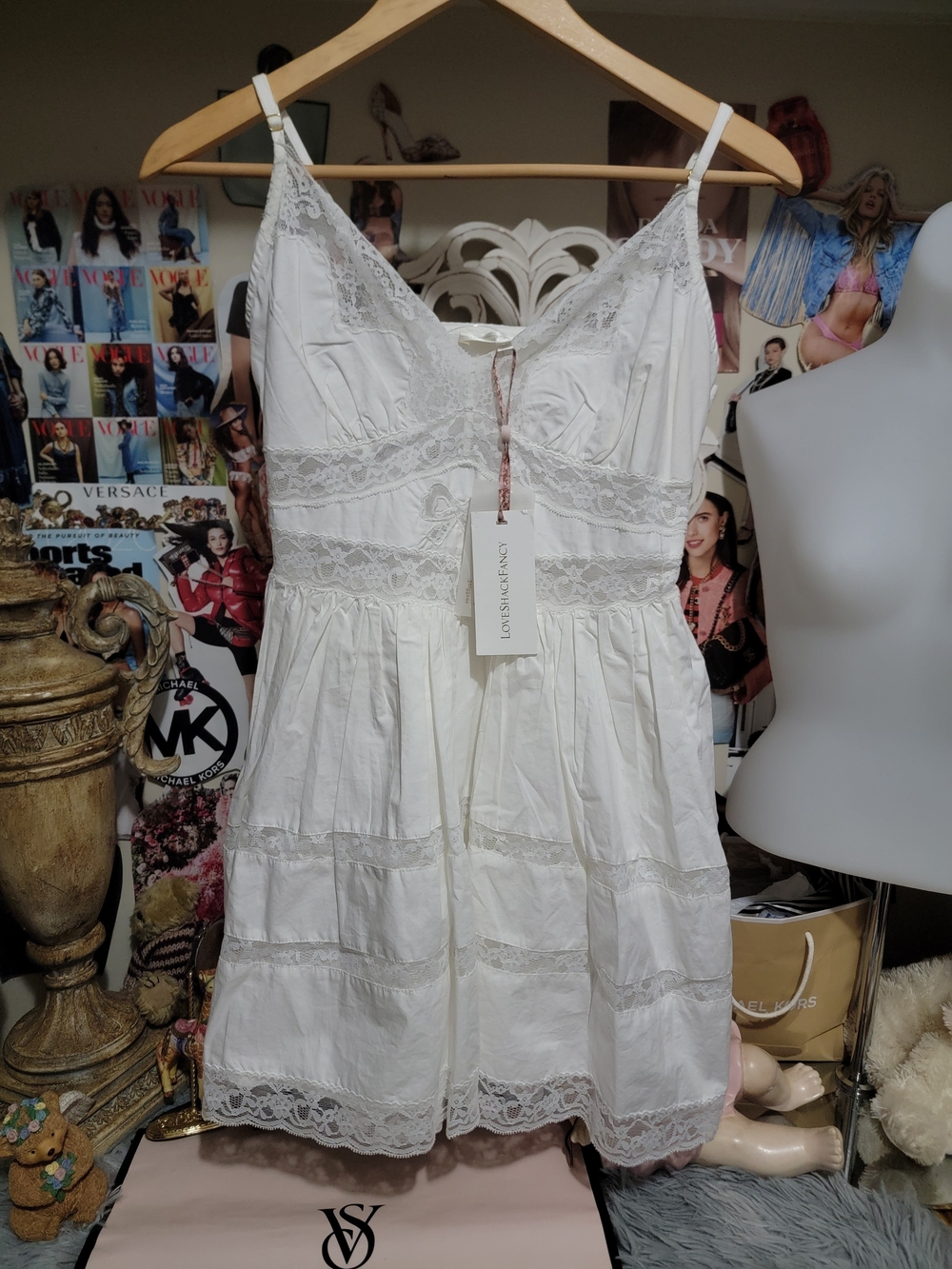 NWT LoveShackFancy Zima Dress 4 Made In India - Picture 8 of 11
